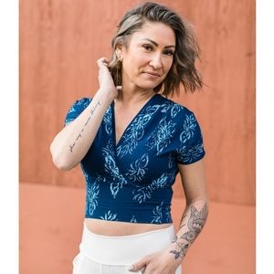 Lilikoi crop top